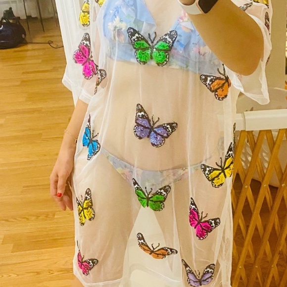 Queen of sparkles cover up, size L - Picture 2 of 2